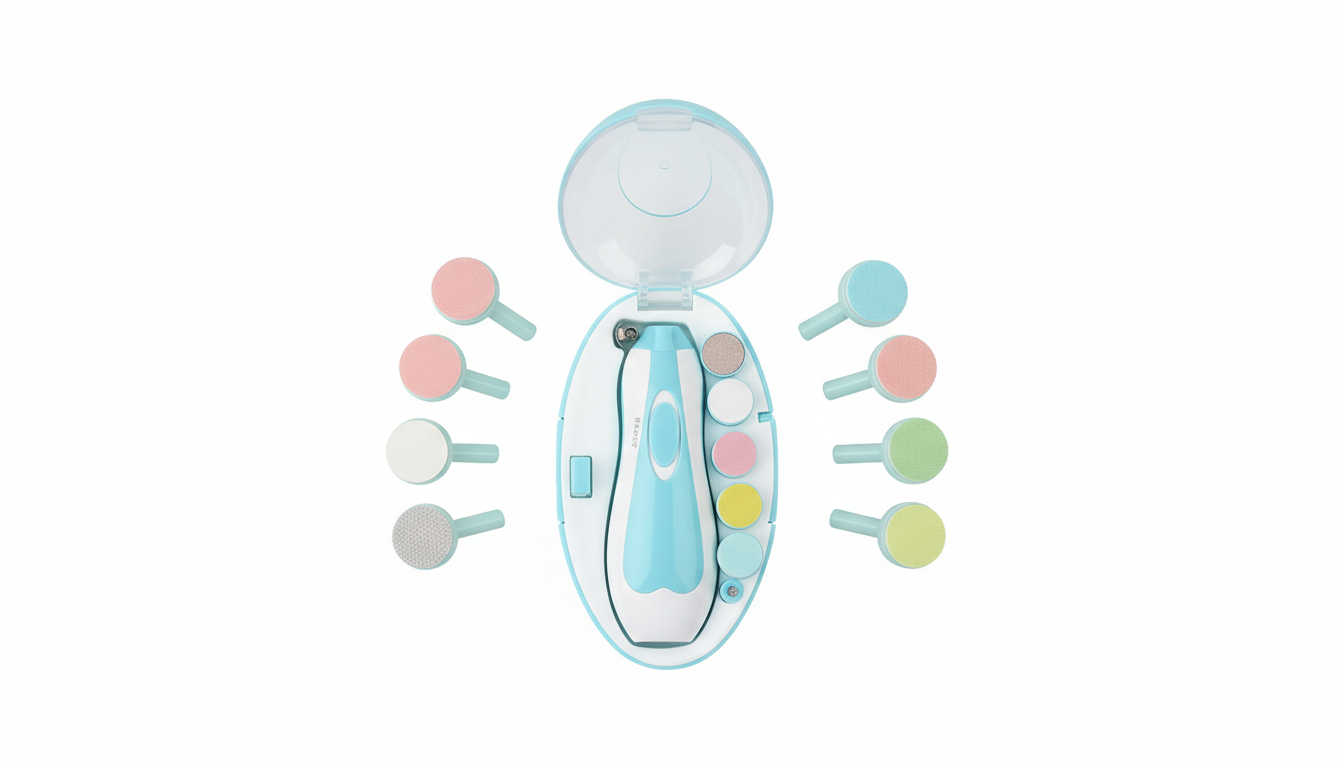 Electric Baby Nail Trimmer – Safe, Gentle & Pain-Free