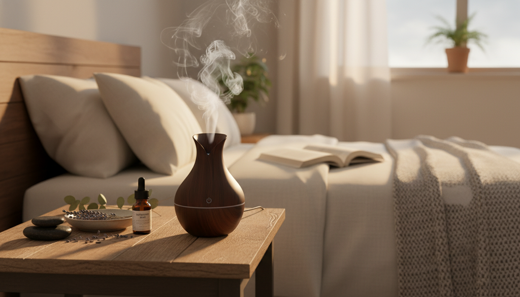 Grain Essential Oil Diffuser and Humidifier